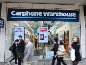 Carphone warehouse